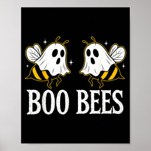 Affiche Costume de couple de femmes drôle Boo Bees pour Ha