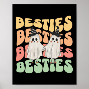 Affiche Costume de couple d'Halloween pour Best Friends Be