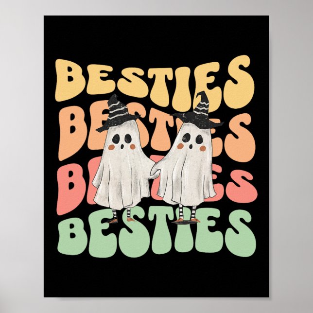 Affiche Costume de couple d'Halloween pour Best Friends Be (Devant)