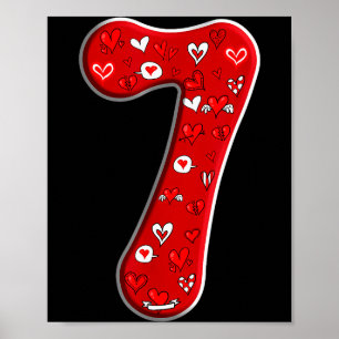 Affiche Costume de couple duo 67 Meme Six Sept Numéro 7 Va