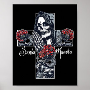 Affiche Costume de croix père Noël Muerte Halloween corres