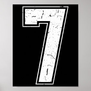 Affiche Costume de déguisement numéro 7 67 Costume de détr