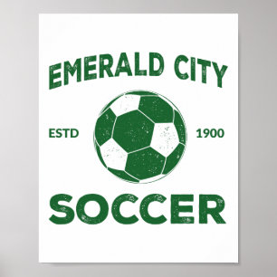 Affiche Costume de foot byll de la cité d'émeraude de Wiza