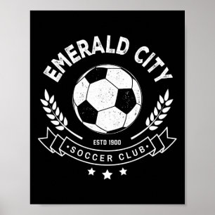 Affiche Costume de foot de la Cité d'Émeraude du Magicien