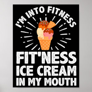 Affiche Costume de glace cool pour hommes femmes dessert g