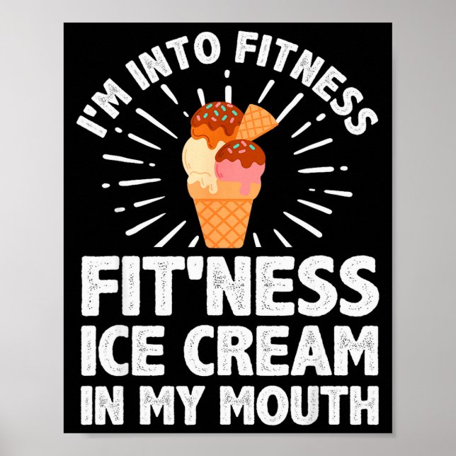 Affiche Costume de glace cool pour hommes femmes dessert g (Devant)