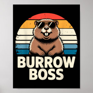 Affiche Costume de la journée de la marmotte de Punxy Phil