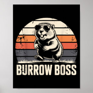 Affiche Costume de la journée du marmotte de Punxy Phils l