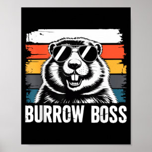Affiche Costume de la journée du marmotte de Punxy Phils l