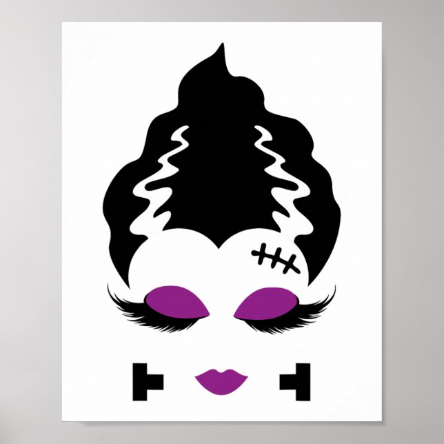 Affiche Costume de la mariée du monstre de Frankenstein Ha (Devant)