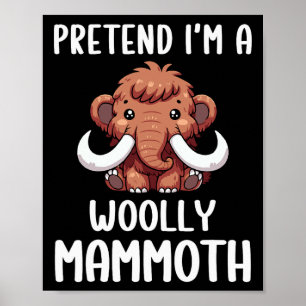 Affiche Costume de mammouth laine garçons filles Easy Hall