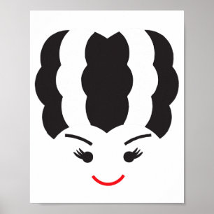 Affiche Costume de monstres de la mariée de Frankenstein H