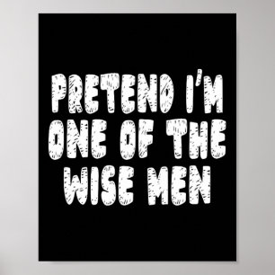 Affiche Costume de Noël facile Hommes sages