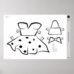 Affiche Costume de poupée en papier OG : MOYEN