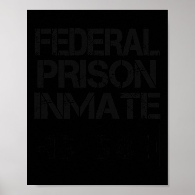 Affiche Costume de prisonnier de la prison fédérale d'Hall (Devant)