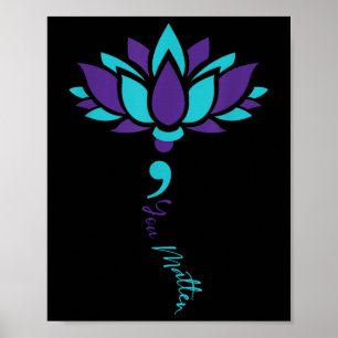 Affiche Costume de sensibilisation à la prévention du suic