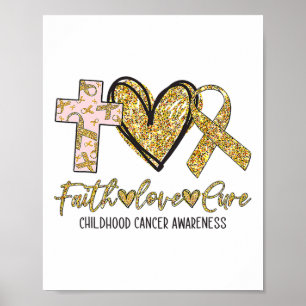 Affiche Costume de sensibilisation au cancer infantile Ki