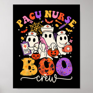 Affiche Costume d'équipage Boo Drôle Nourriture Fantôme Ha