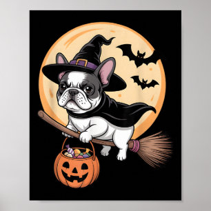 Affiche Costume d'Halloween Casquette de Bulldog Français