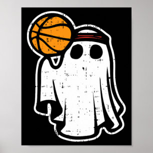 Affiche Costume d'Halloween de basket-ball fantôme Ghoul S