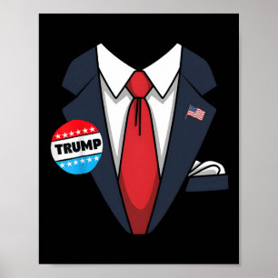 Affiche Costume d'Halloween Donald Trump pour tout-petit K