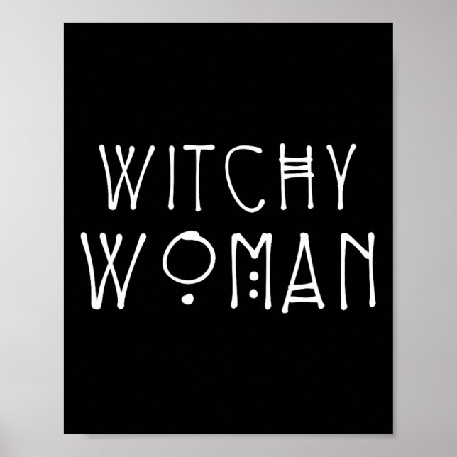 Affiche Costume d'Halloween féminin (Devant)