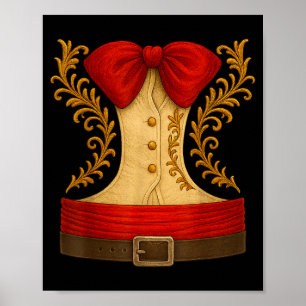 Affiche Costume d'Halloween mariachi mexicain cinco de may