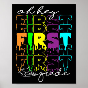 Affiche Costume d'Halloween Oh Hey Enseignants de première