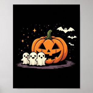 Affiche Costume d'Halloween pour hommes de fantôme mangean