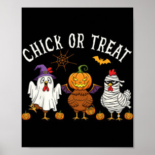 Affiche Costume drôle de poulet d'Halloween pour hommes Ch