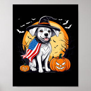 Affiche Costume femme pour Halloween en forme de chiot