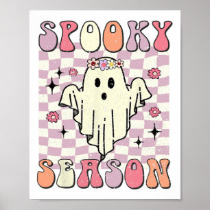 Affiche Costume Halloween de saison éffrayante