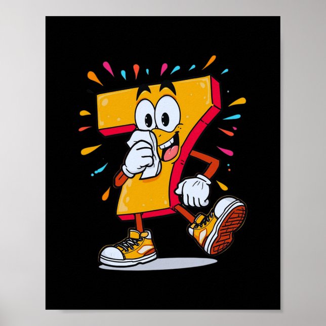 Affiche Costume Halloween drôle malade 67 sept meme ensorc (Devant)