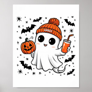Affiche Costume Halloween Fantôme mignonne Toddler Enfants