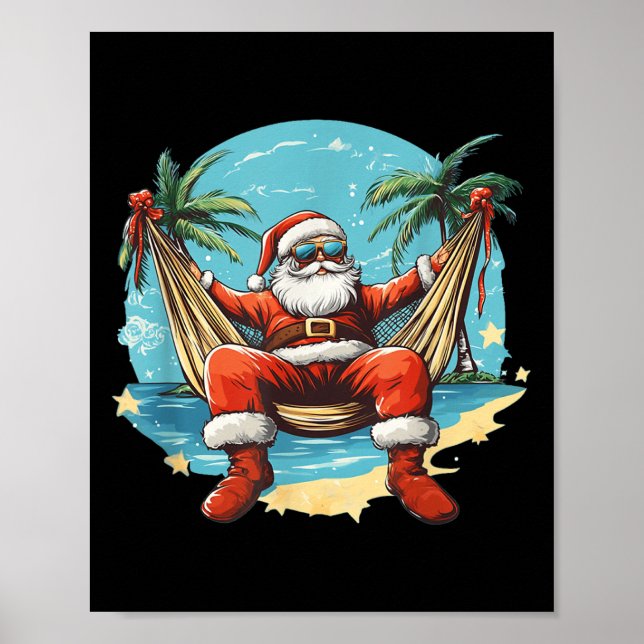 Affiche Costume Hammock Santa Claus Avec Chaussures Sungle (Devant)
