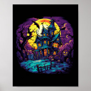 Affiche Costume Haunted House Halloween