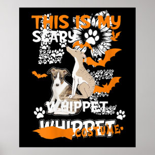 Affiche Costume hippet femme Halloween lazy effrayant chie