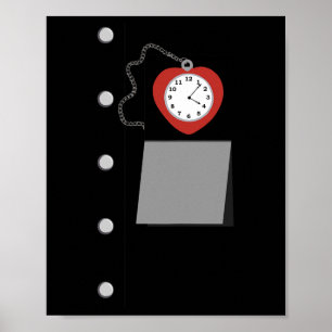 Affiche Costume Homme Tin Halloween Assistant De Oz Tinman