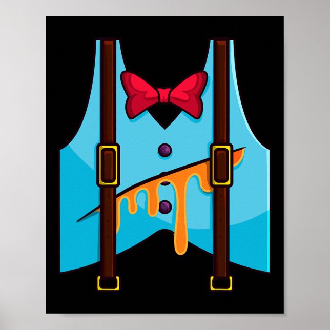 Affiche Costume Humpty Dumpty Halloween (Devant)