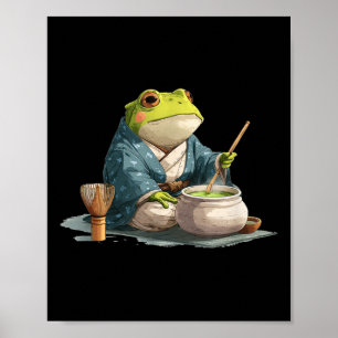 Affiche Costume Japonais De Cérémonie De Thé Pour La Greno