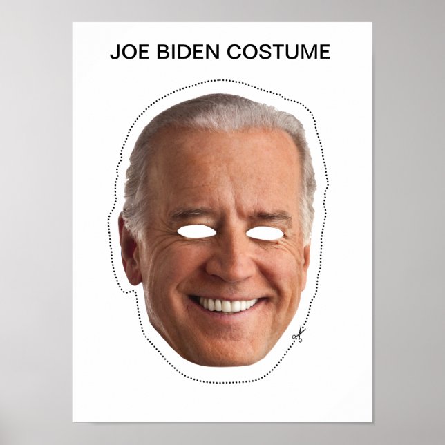 Affiche Costume Joe Biden (Devant)