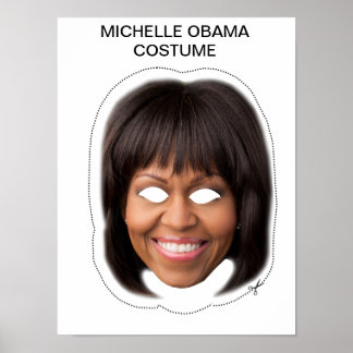 Affiche Costume Michelle Obama