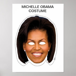 Affiche Costume Michelle Obama