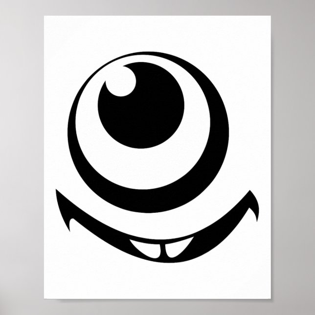 Affiche Costume Monstre Oeil Facile Idées Costume Hallowe (Devant)