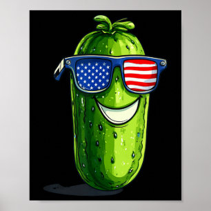 Affiche Costume Patriotique Sungles Pickle Pour Pickle Amu