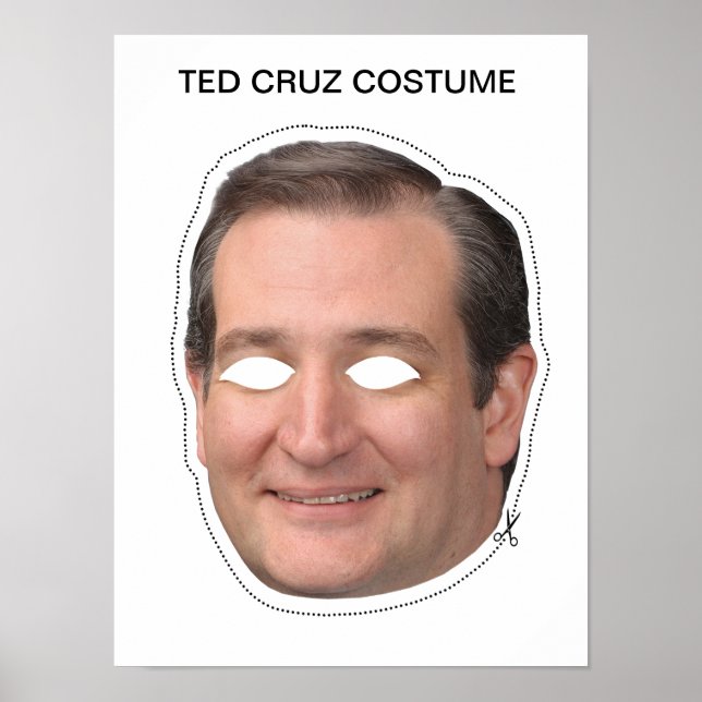 Affiche Costume Ted Cruz (Devant)