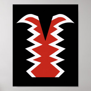 Affiche Costume vintage Costume de singe volant Oz Hallowe