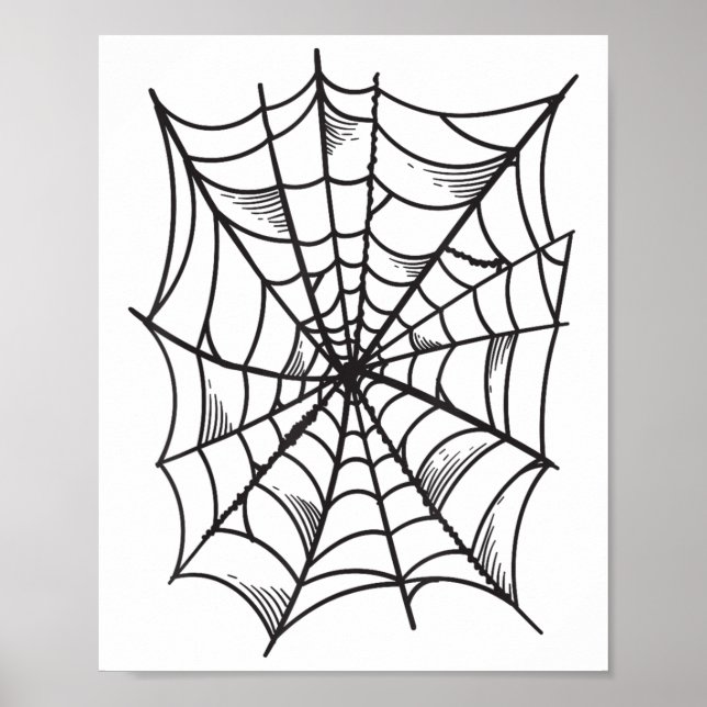 Affiche Costume Web Spider And Spider _ Halloween Easy Gif (Devant)