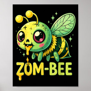 Affiche Costumes de Halloween de bébé abeille zombie Zom-B