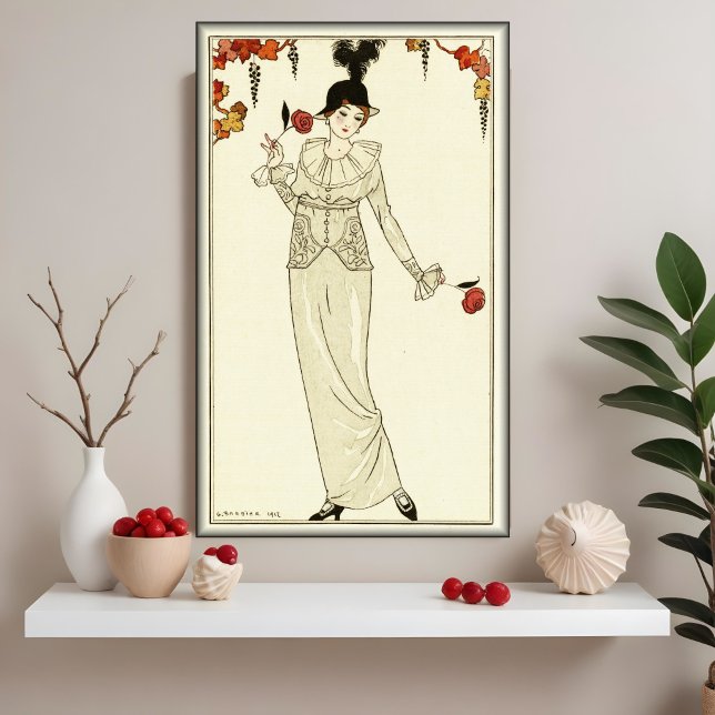 Affiche Costumes Parisiens, no 8 (1912) (Créateur téléchargé)